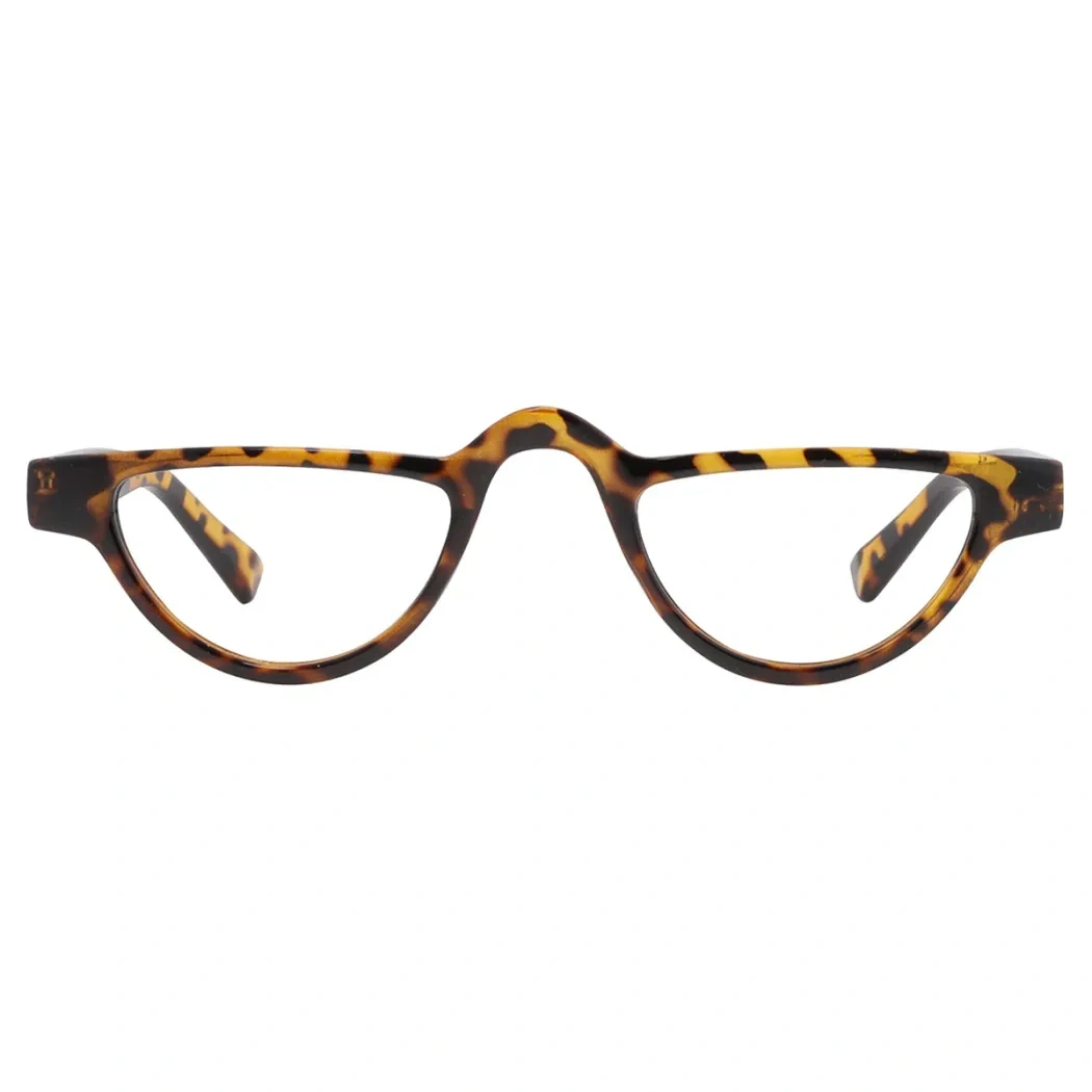 Geometric Tortoiseshell Reading Glasses