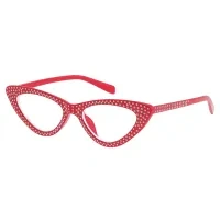 Cat-eye Red Reading Glasses