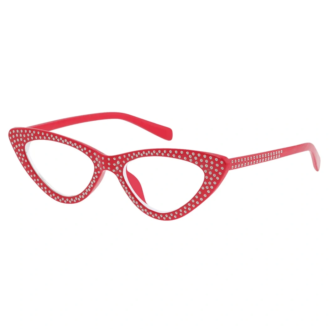 Cat-eye Red Reading Glasses