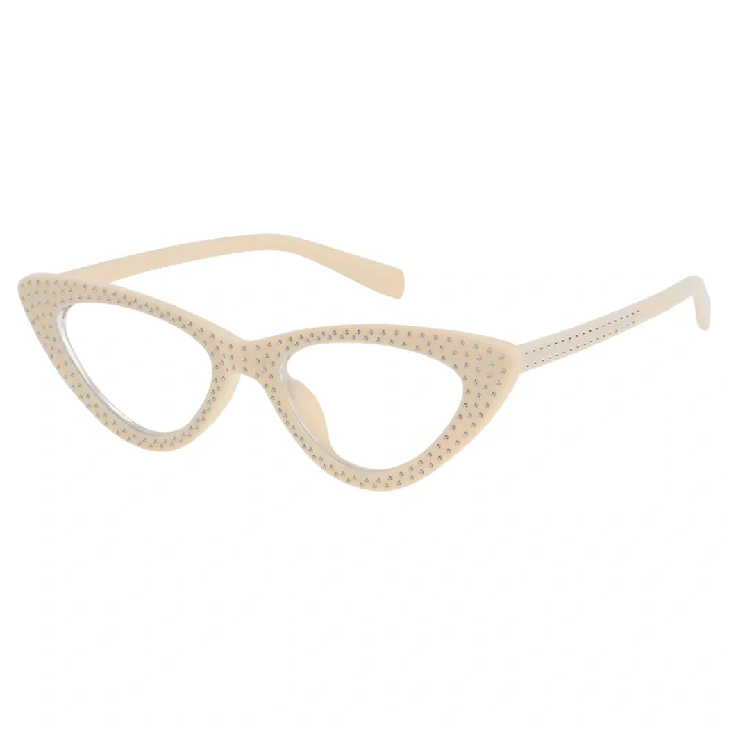 Cat-eye Clear Reading Glasses