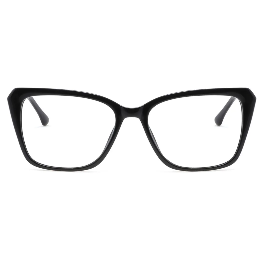 Square Black Eyeglasses