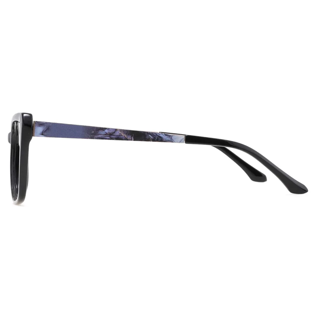 Square Black Eyeglasses