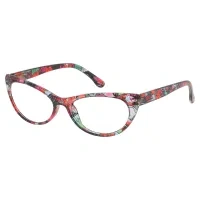 Cat-eye Red Reading Glasses