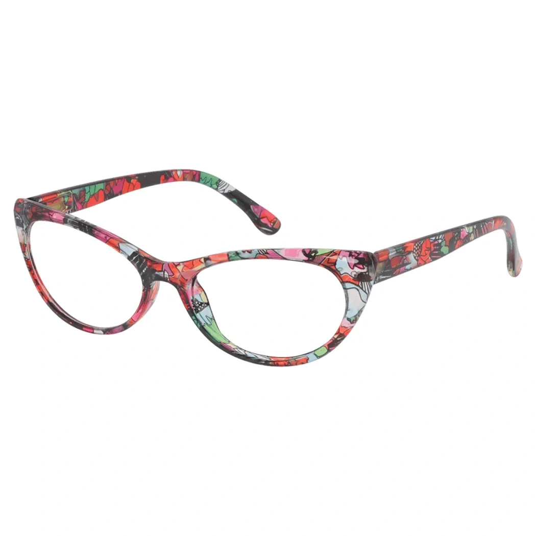 Cat-eye Red Reading Glasses