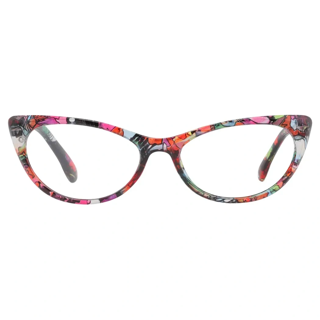 Cat-eye Red Reading Glasses