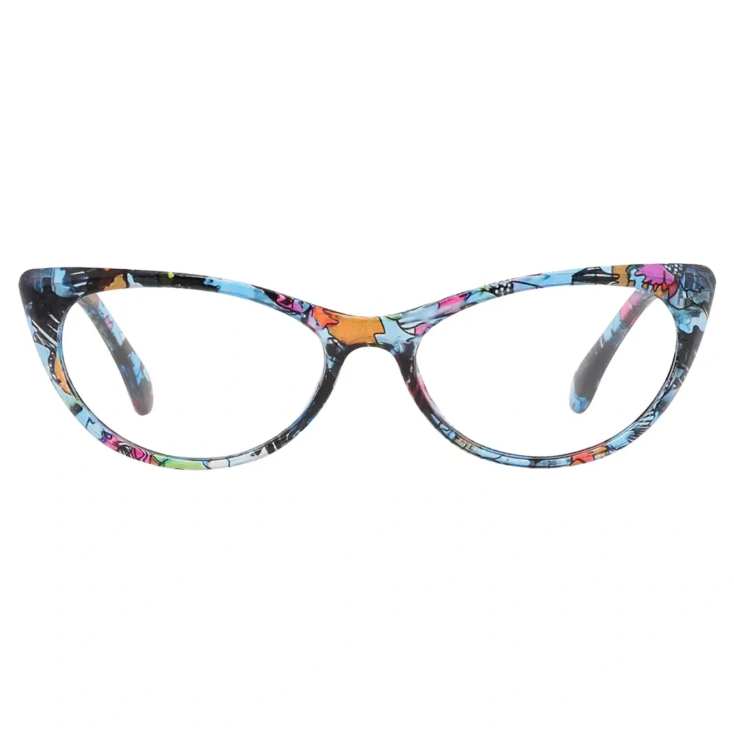 Cat-eye Black Reading Glasses