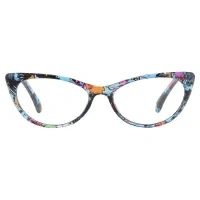 Cat-eye Black Reading Glasses