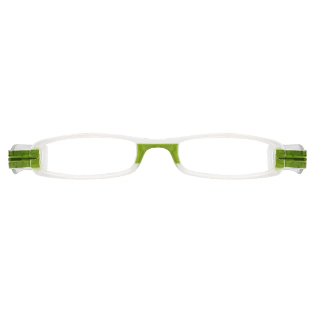 Rectangle Green Reading Glasses