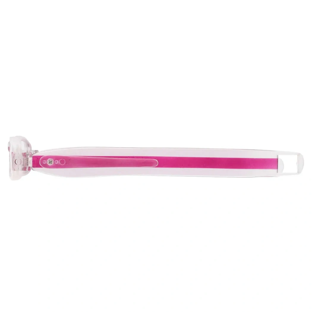 Rectangle Pink Reading Glasses