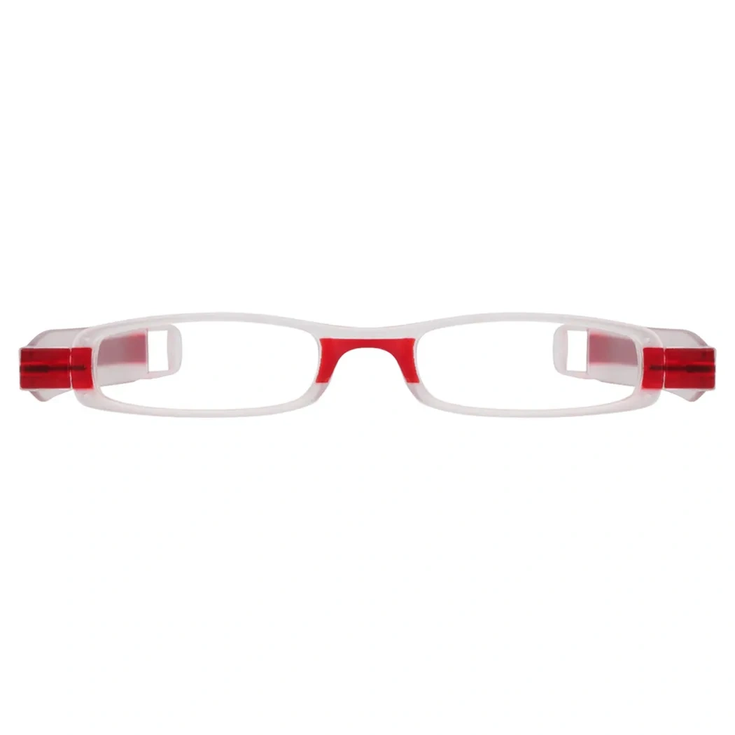 Rectangle Red Reading Glasses