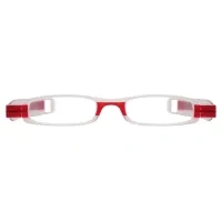 Rectangle Red Reading Glasses