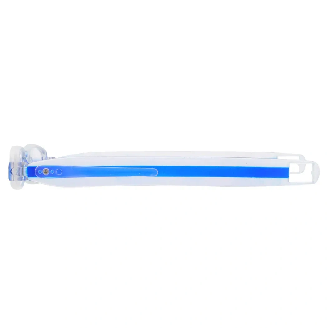 Rectangle Blue Reading Glasses