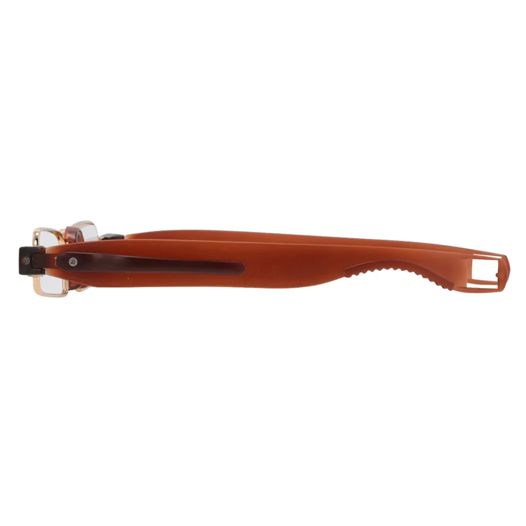 Rectangle Brown Reading Glasses