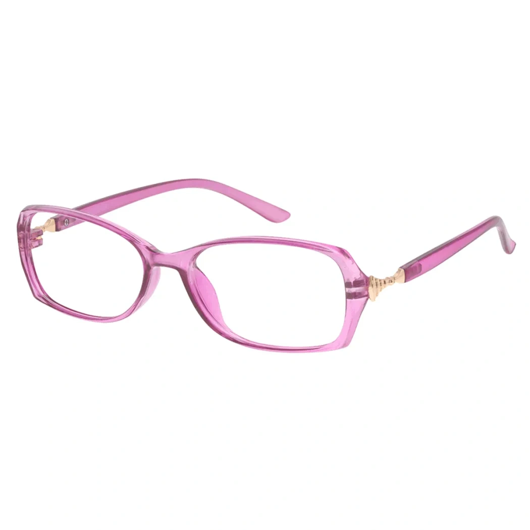Rectangle Pink Reading Glasses
