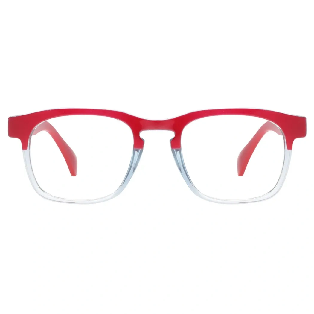 Browline Red Reading Glasses