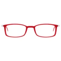 Rectangle Red Reading Glasses