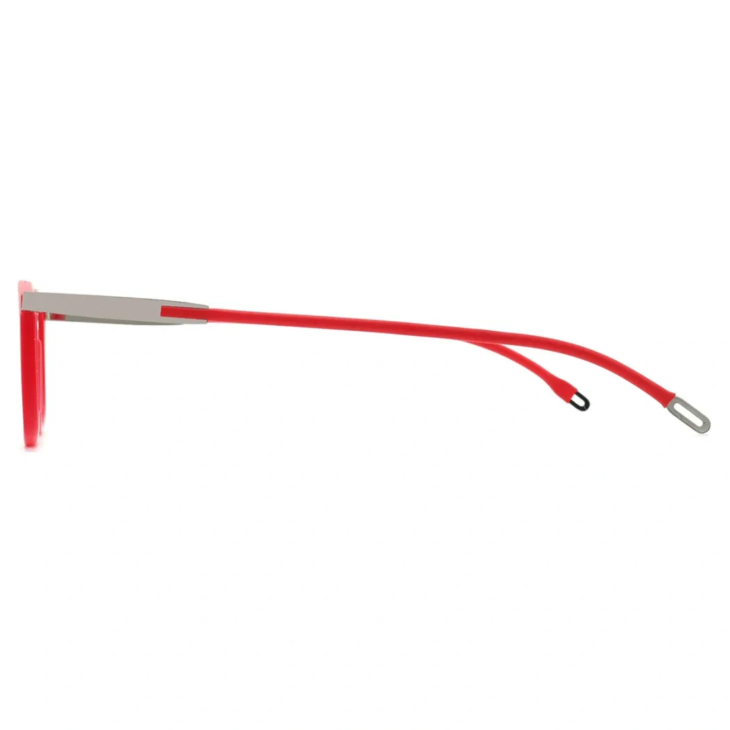 Rectangle Red Reading Glasses