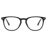 Oval Black Eyeglasses