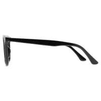 Oval Black Eyeglasses