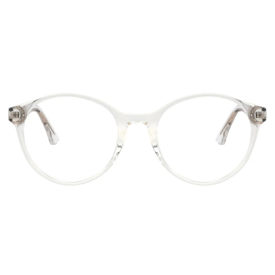 Oval Clear Eyeglasses