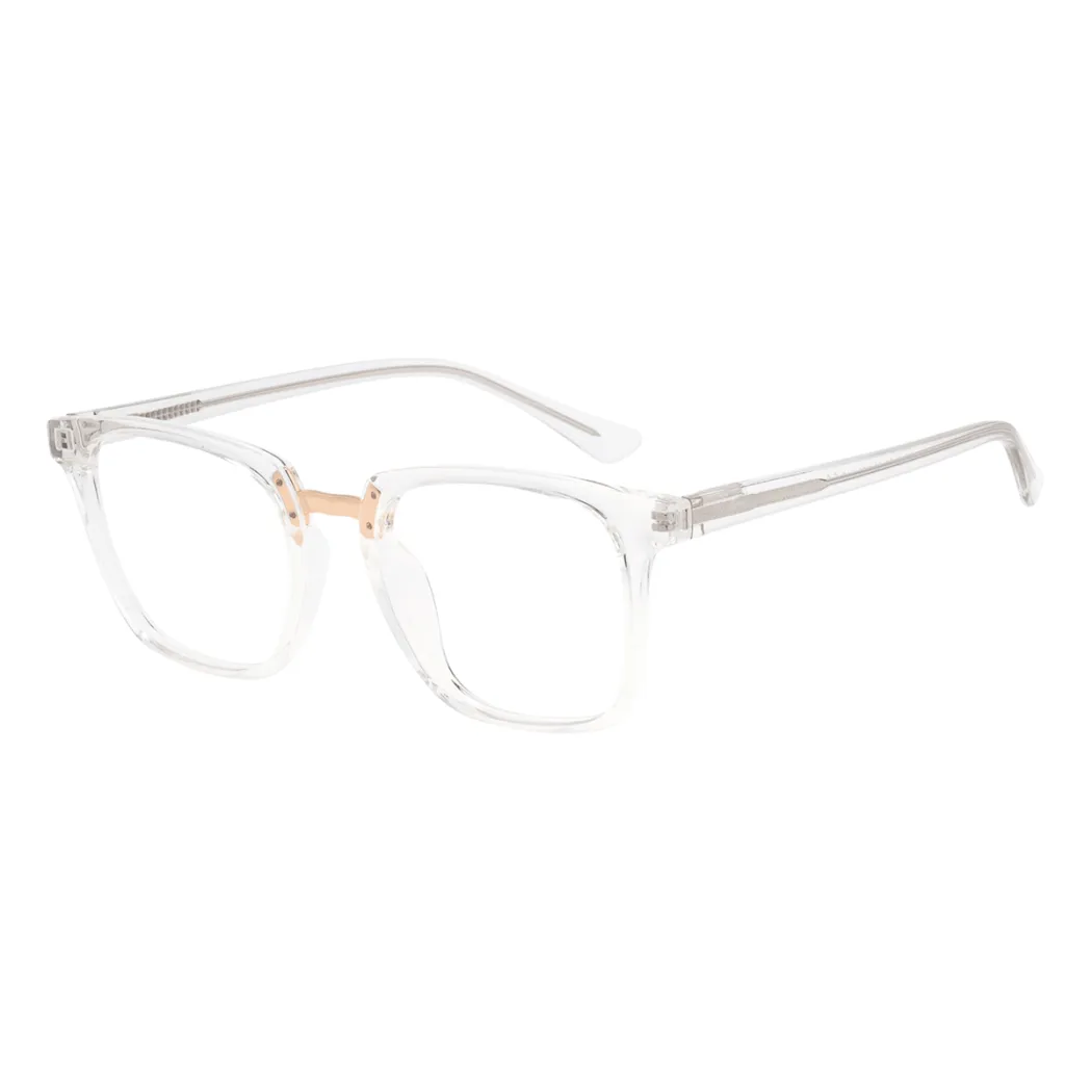 Square Clear Eyeglasses