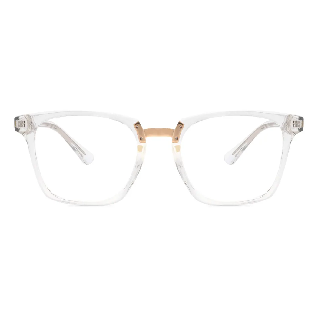 Square Clear Eyeglasses