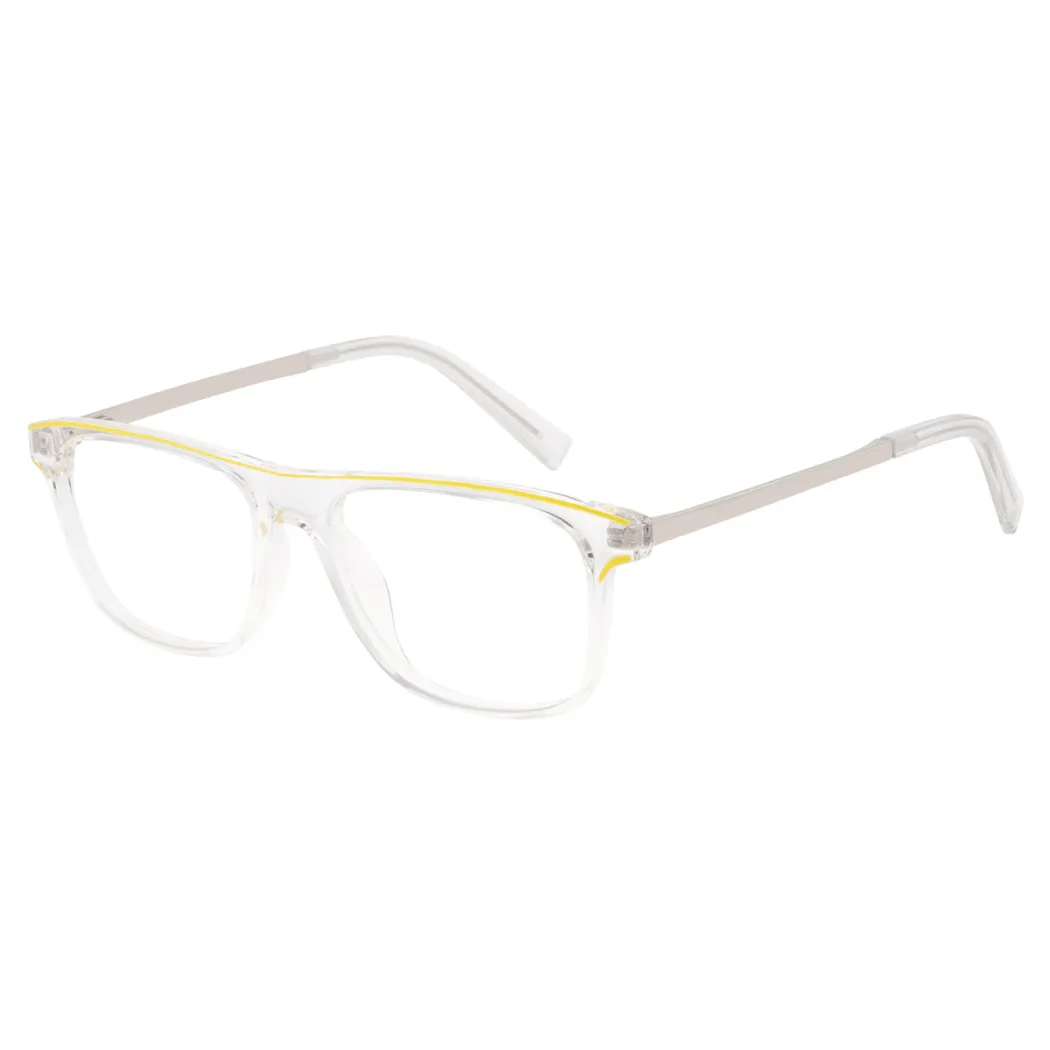 Rectangle Clear Eyeglasses