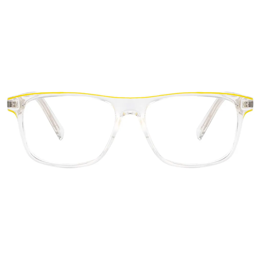 Rectangle Clear Eyeglasses