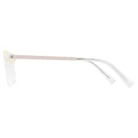 Rectangle Clear Eyeglasses