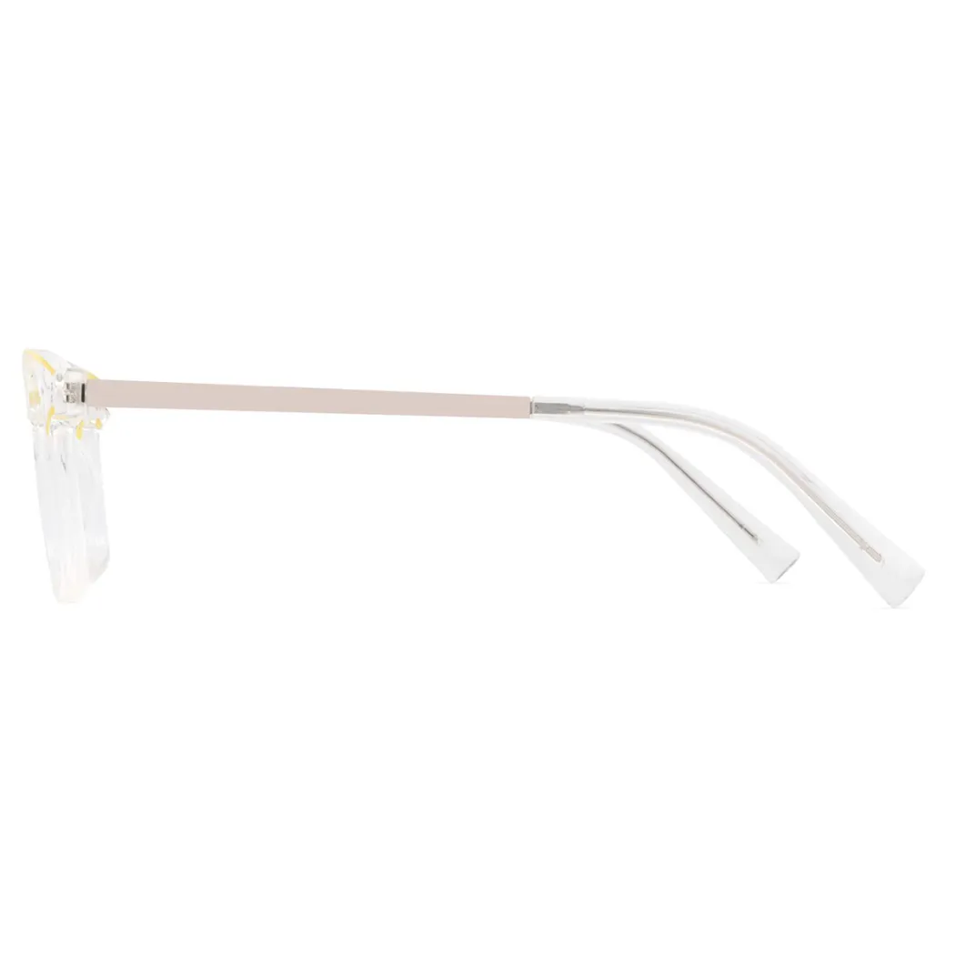 Rectangle Clear Eyeglasses