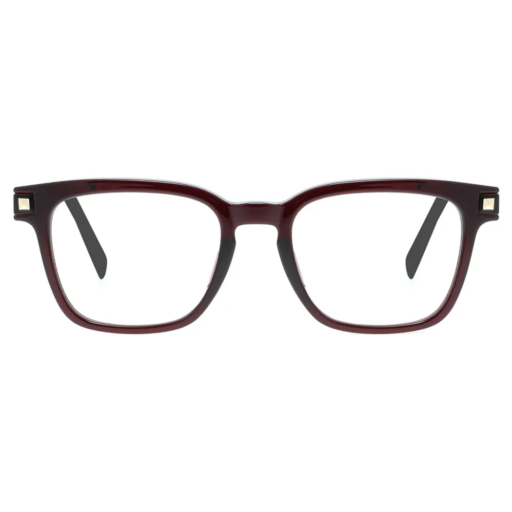Rectangle Wine Eyeglasses