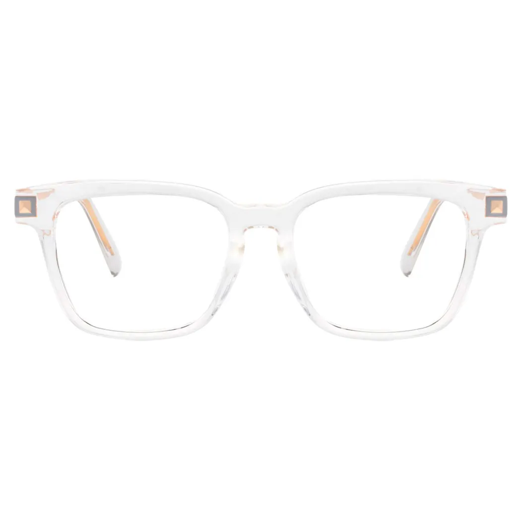 Rectangle Clear Eyeglasses
