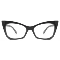 Cat-eye Black Eyeglasses