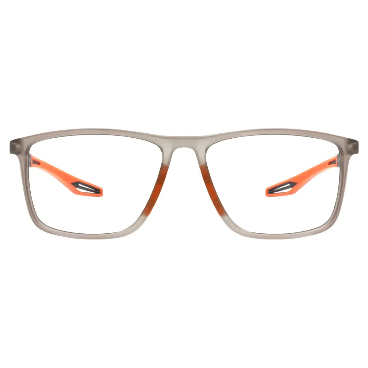 Rectangle Grey Eyeglasses