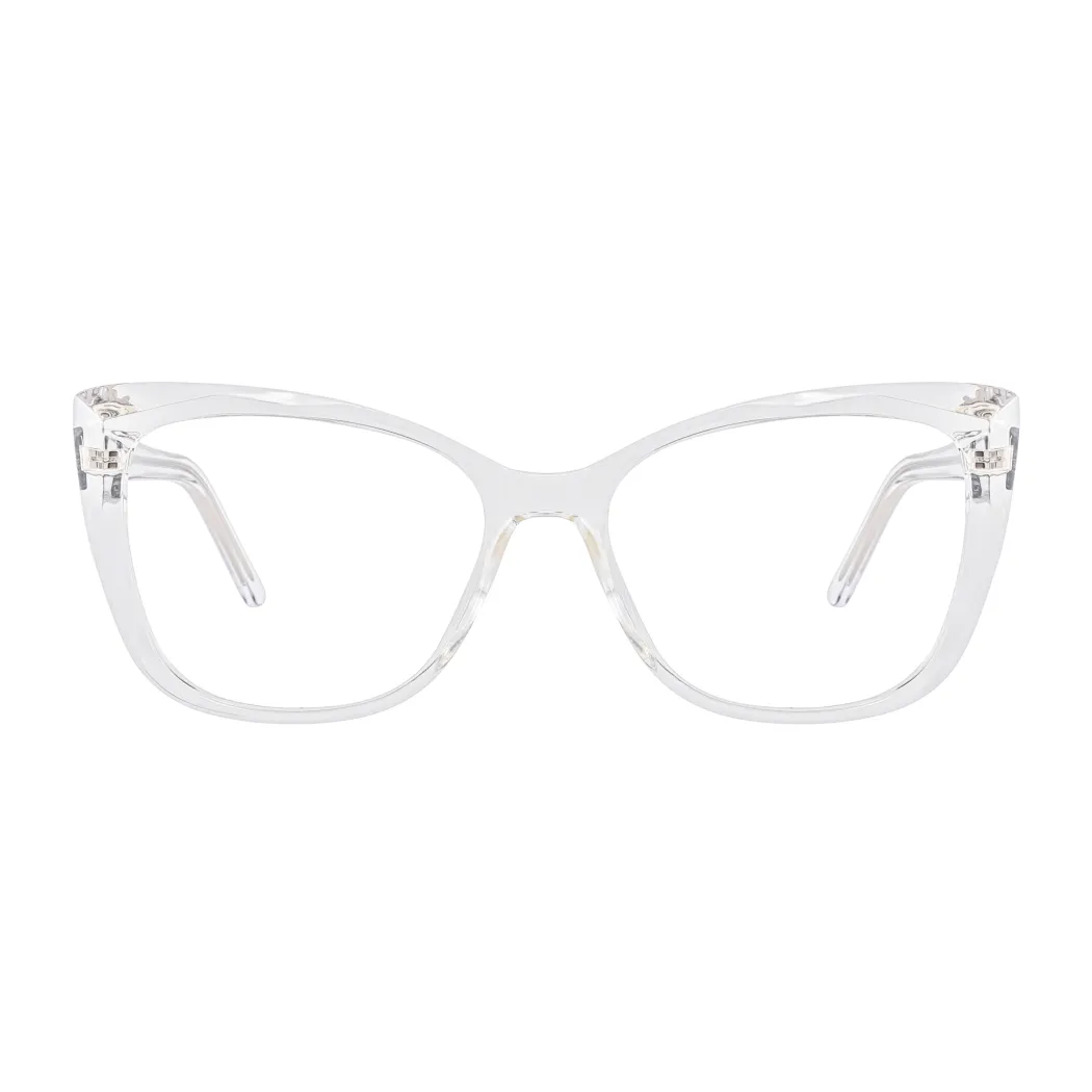 Cat-eye Clear Eyeglasses