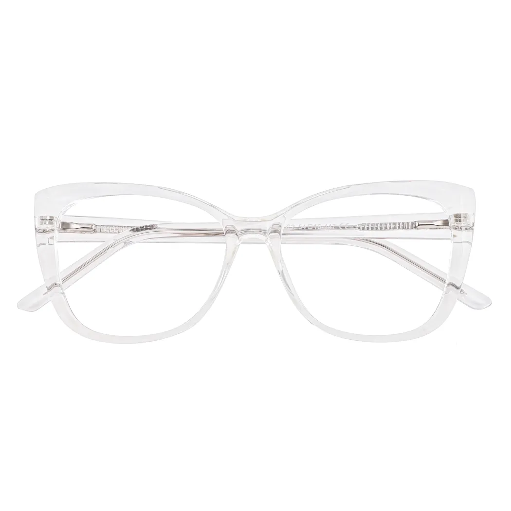 Cat-eye Clear Eyeglasses