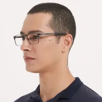 Browline Black Eyeglasses