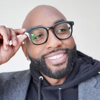 Oval Black/Clear Eyeglasses