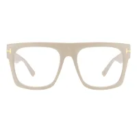 Square Cream Eyeglasses