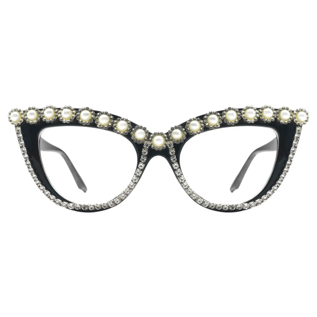 Cat-eye Black Eyeglasses
