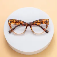 Cat-eye Tortoiseshell/Brown Eyeglasses