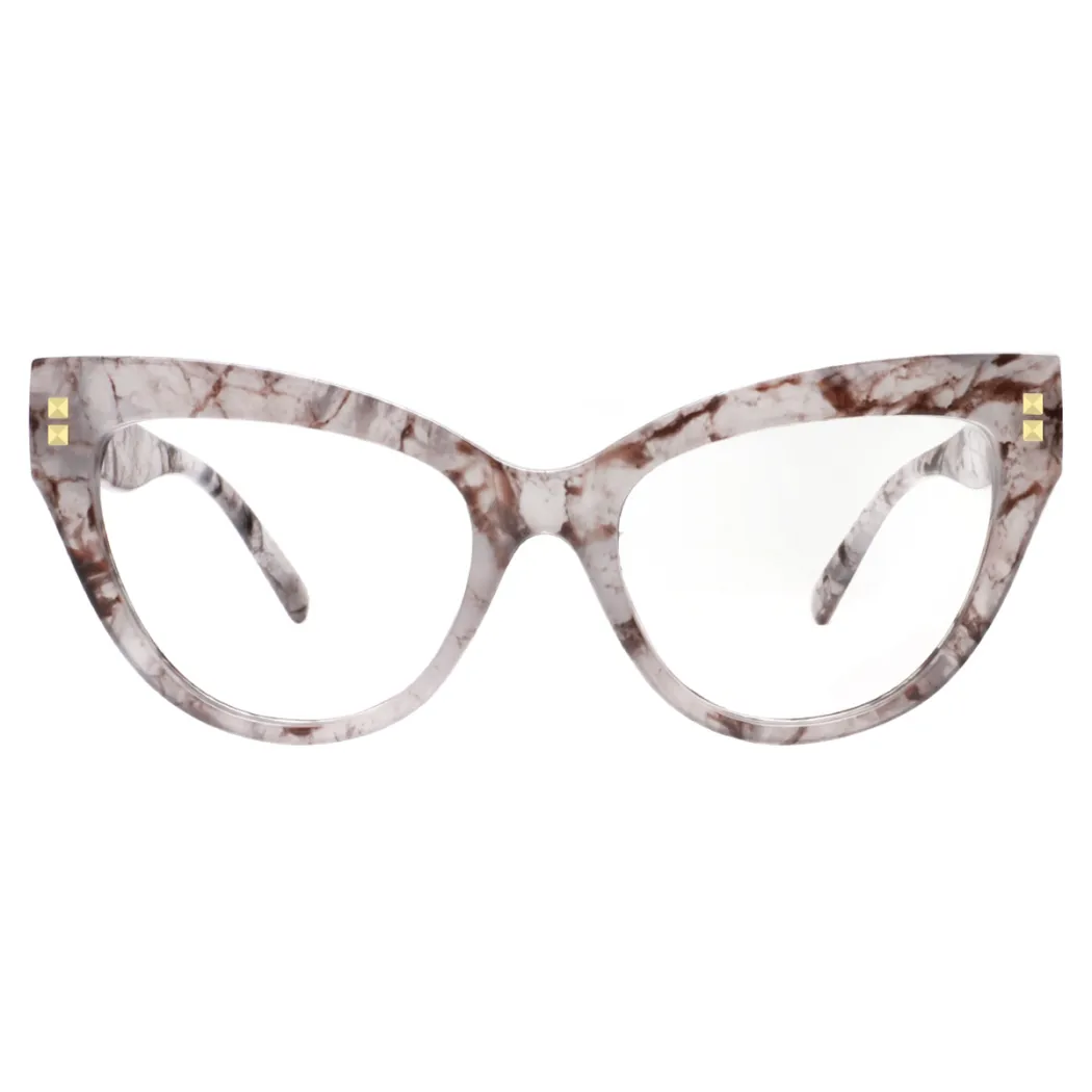 Cat-eye Ivory Tortoiseshell Eyeglasses