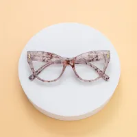 Cat-eye Ivory Tortoiseshell Eyeglasses