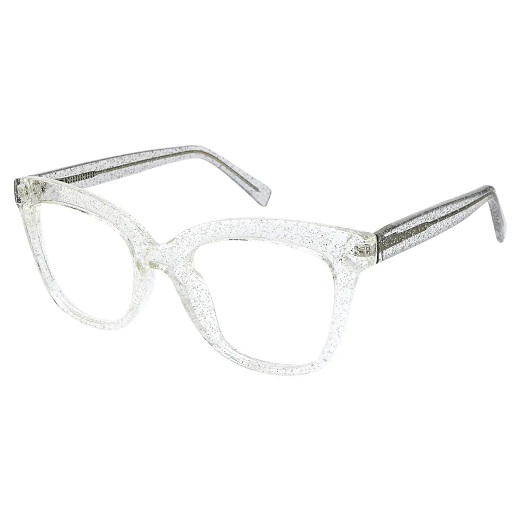 Cat-eye Clear Eyeglasses