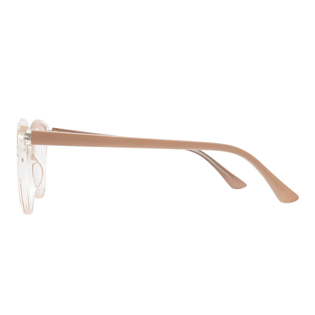 Cat-eye Cream Eyeglasses