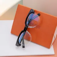Square Black Eyeglasses