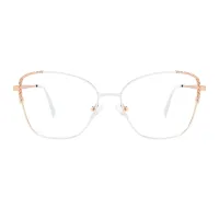Cat-eye Clear Eyeglasses