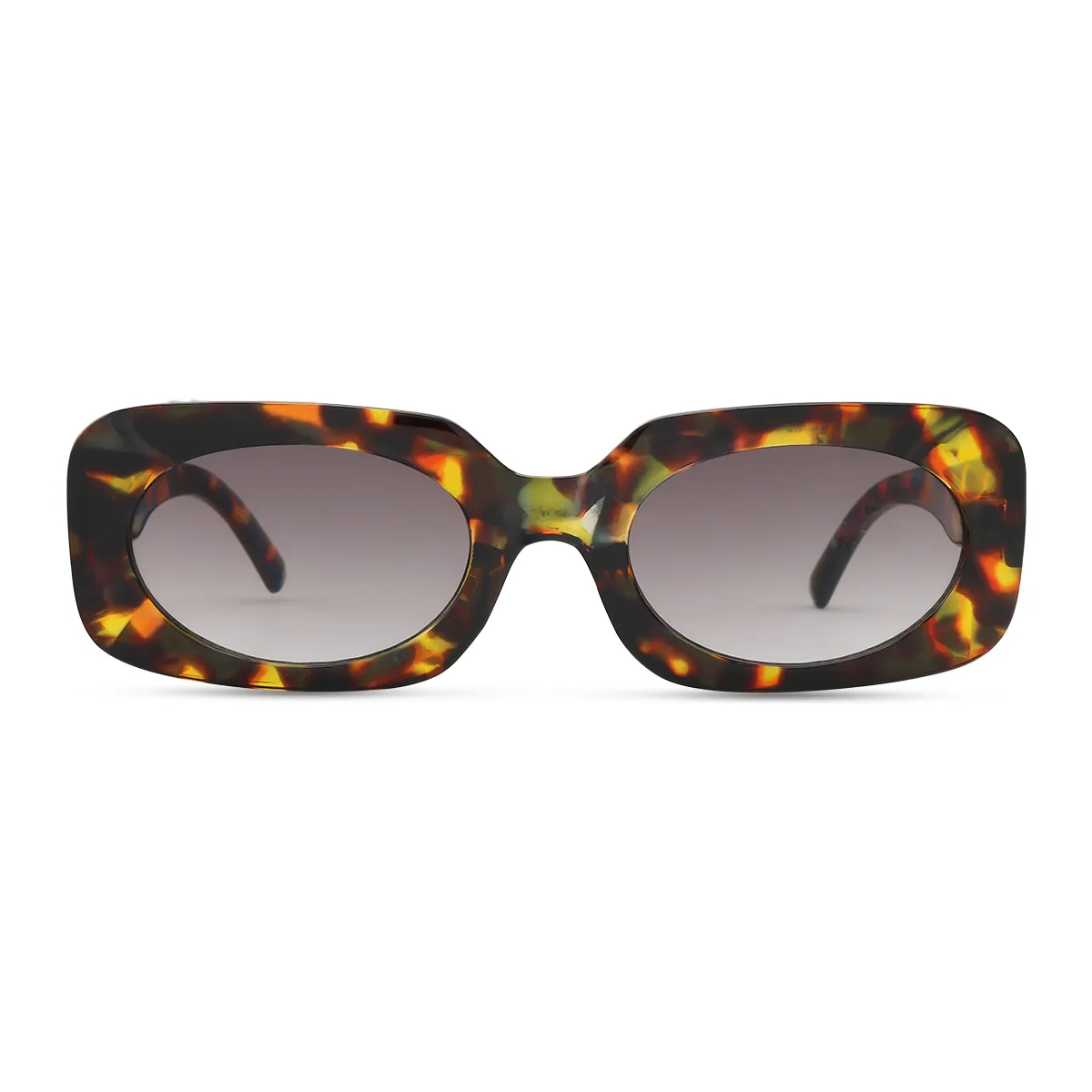 Rectangle Tortoiseshell Sunglasses