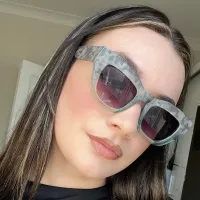 Cat-eye Green Sunglasses