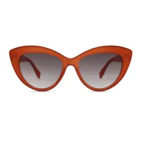 Cat-eye Light Brown Sunglasses